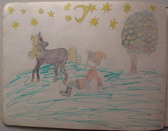 2D - pen&watercolour: under 8