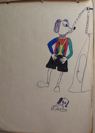 2D - pen&watercolour: under 8