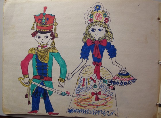 2D - pen&watercolour: under 8