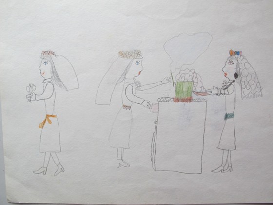 2D - pen&watercolour: under 8