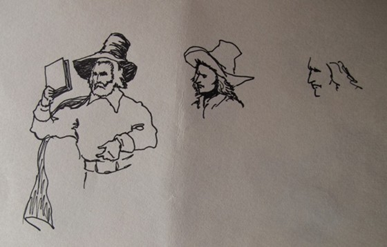 2D - pen&watercolour: teenage