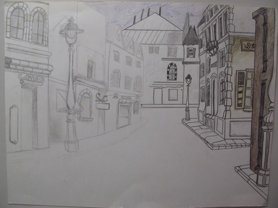 2D - pen&watercolour: teenage