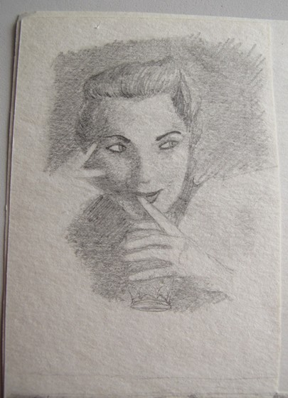 2D - pen&watercolour: teenage