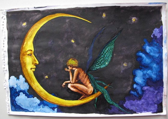 2D - pen&watercolour: over 16