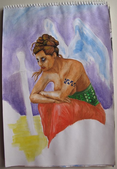 2D - pen&watercolour: over 16