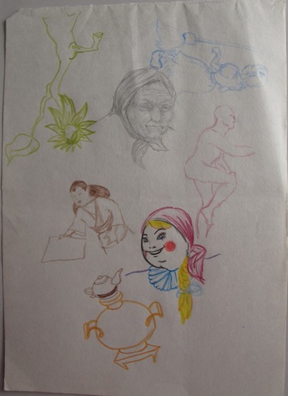 2D - pen&watercolour: over 16